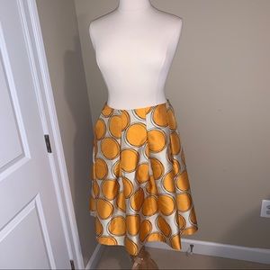 Lane Bryant Polka Dot Skirt